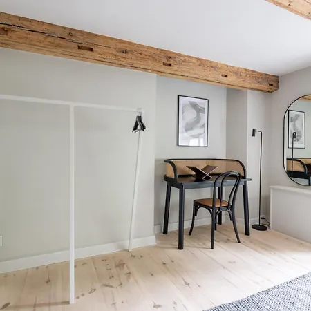 With Exposed Ceiling Beams Апартаменты Копенгаген