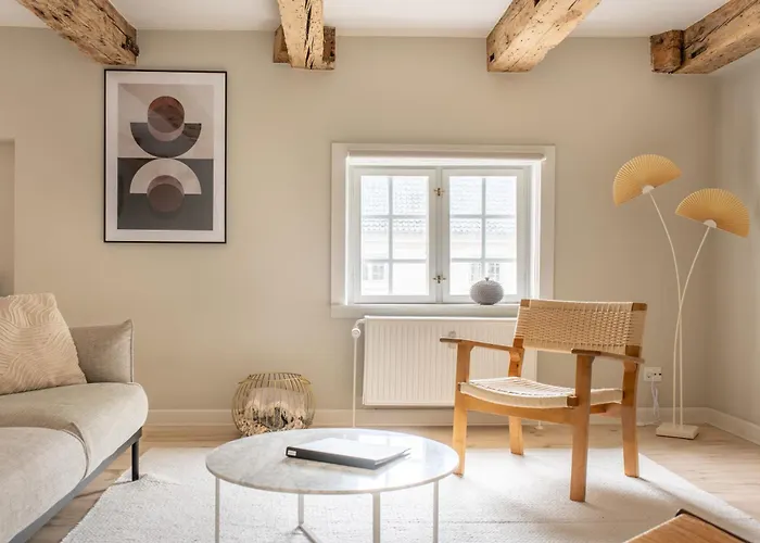 Apartman With Exposed Ceiling Beams Koppenhága