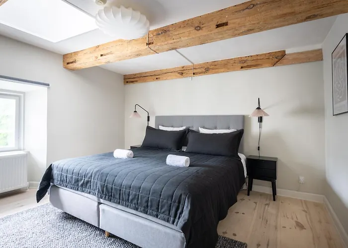 With Exposed Ceiling Beams Copenhaga