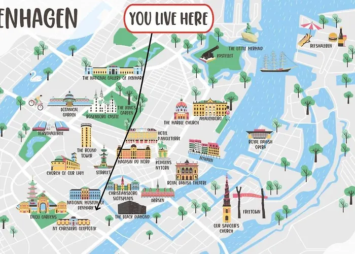 With Exposed Ceiling Beams * Copenhagen